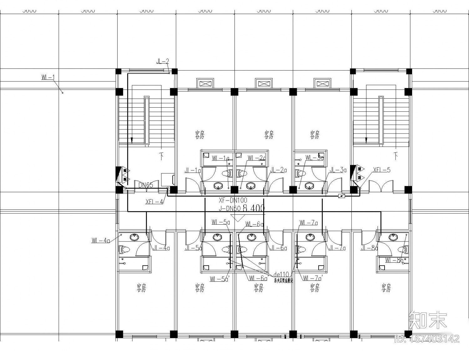 高速公路服务区给排水施工图设计施工图下载【ID:167403142】