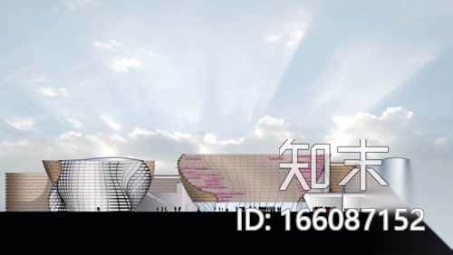 [上海]2010世博会西班牙馆建筑初步设计方案图（cad+效果...cad施工图下载【ID:166087152】