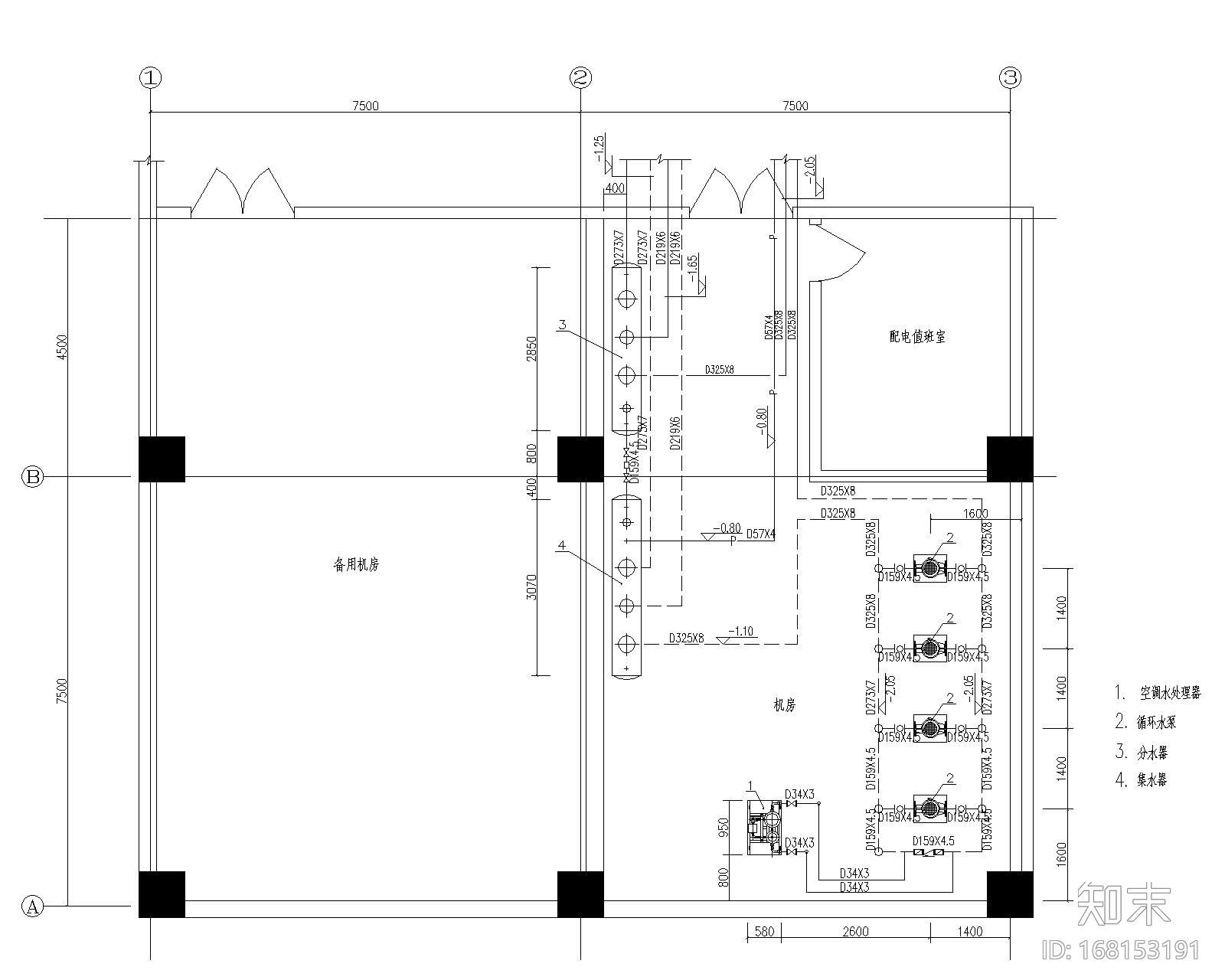 广西疾病预防控制中心业务综合楼暖通施工图cad施工图下载【ID:168153191】