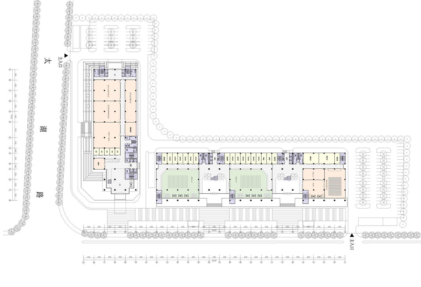 [辽宁]辽阳市中心建筑方案我呢本设计（JPG+60页）cad施工图下载【ID:149945165】