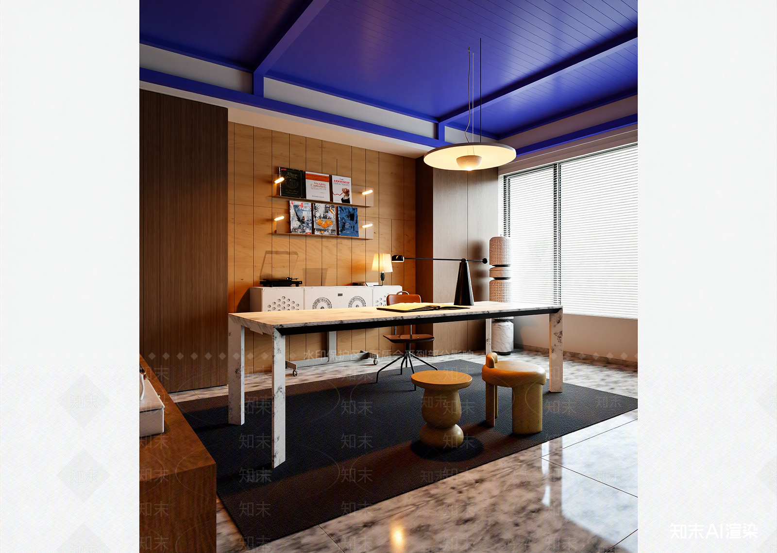 现代工作室3D模型下载【ID:1214709654】