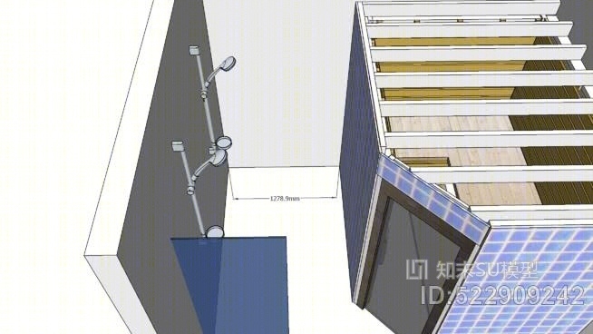 桑拿浴房SU模型下载【ID:522909242】