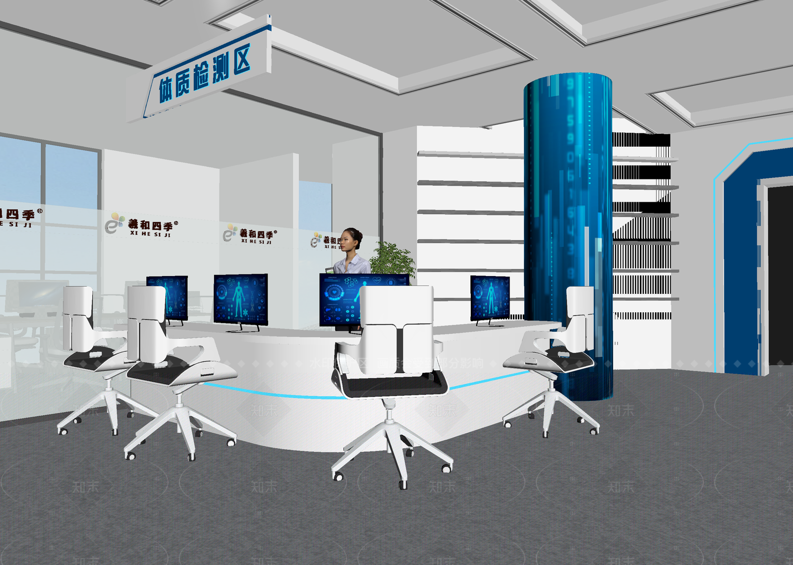 现代其他商业空间3D模型下载【ID:1214948951】