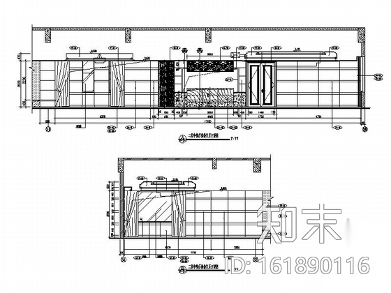 [广东]高档五星级商务酒店公共区室内装修施工图（含效...施工图下载【ID:161890116】