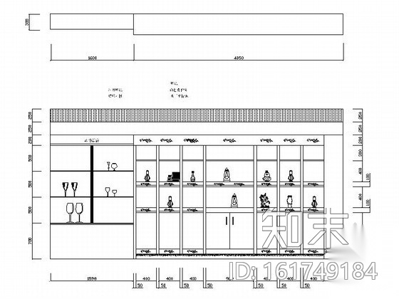 洋酒专卖店装修方案cad施工图下载【ID:161749184】