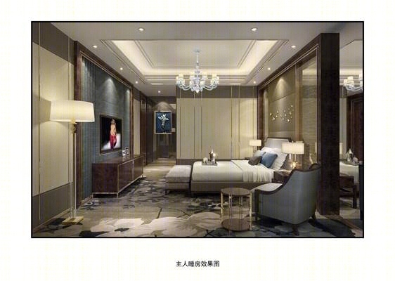 无锡路劲天御公寓样板间(CAD施工图纸)施工图下载【ID:56985269】