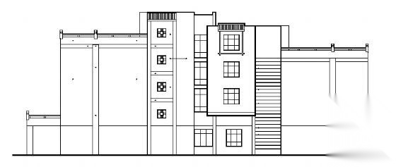 某四层立体车库建筑方案图施工图下载【ID:165428182】