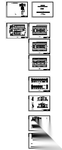 某四层立体车库建筑方案图施工图下载【ID:151679172】