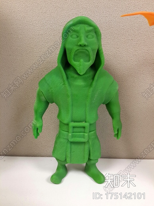 部落冲突里面的巫师（3D打印优化）3d打印模型下载【ID:175142101】