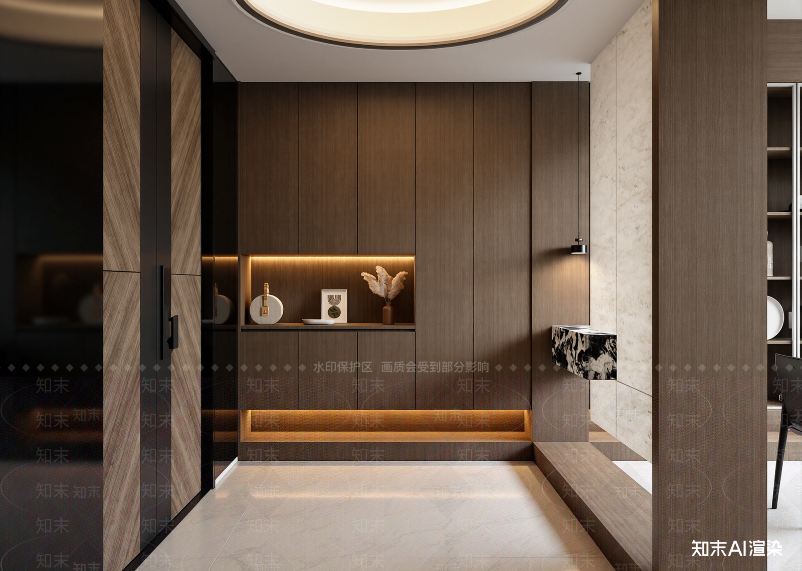 意式玄关3D模型下载【ID:1215168399】