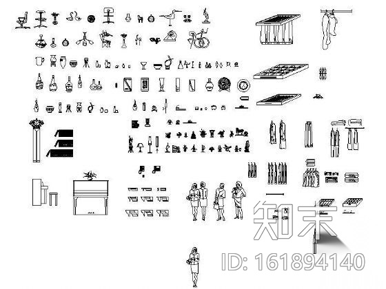 超完整CAD图库cad施工图下载【ID:161894140】