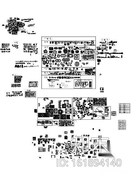 超完整CAD图库cad施工图下载【ID:161894140】