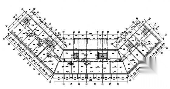 某仿古街建筑施工图cad施工图下载【ID:165945124】