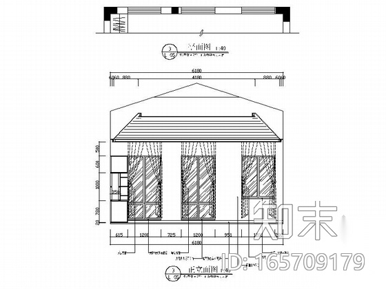 精品清新简约北欧风格两层小别墅室内设计装修施工图（含...cad施工图下载【ID:165709179】