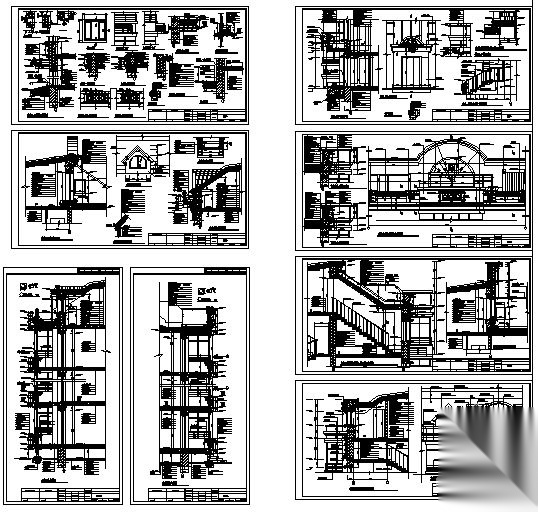 [黑龙江]某六层职工宿舍楼建筑施工图cad施工图下载【ID:165944100】