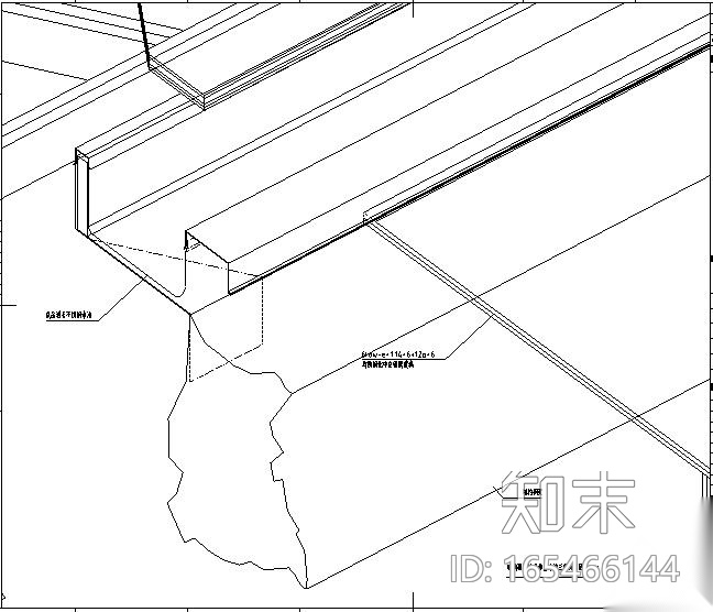 幕墙三维大样及典型节点图2019cad施工图下载【ID:165466144】