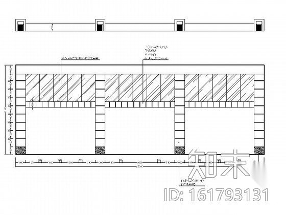 [湖北]容美广场办公大楼大厅室内装修施工图cad施工图下载【ID:161793131】