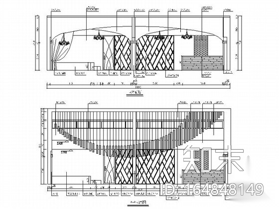 [烟台]欧洲新古典风格西餐酒吧室内装修图（含效果）施工图下载【ID:164848149】