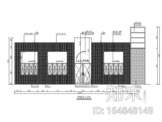 [烟台]欧洲新古典风格西餐酒吧室内装修图（含效果）施工图下载【ID:164848149】