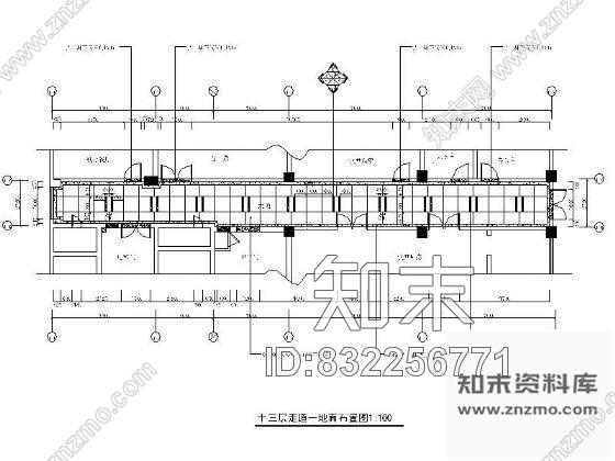 图块/节点某走道施工图cad施工图下载【ID:832256771】