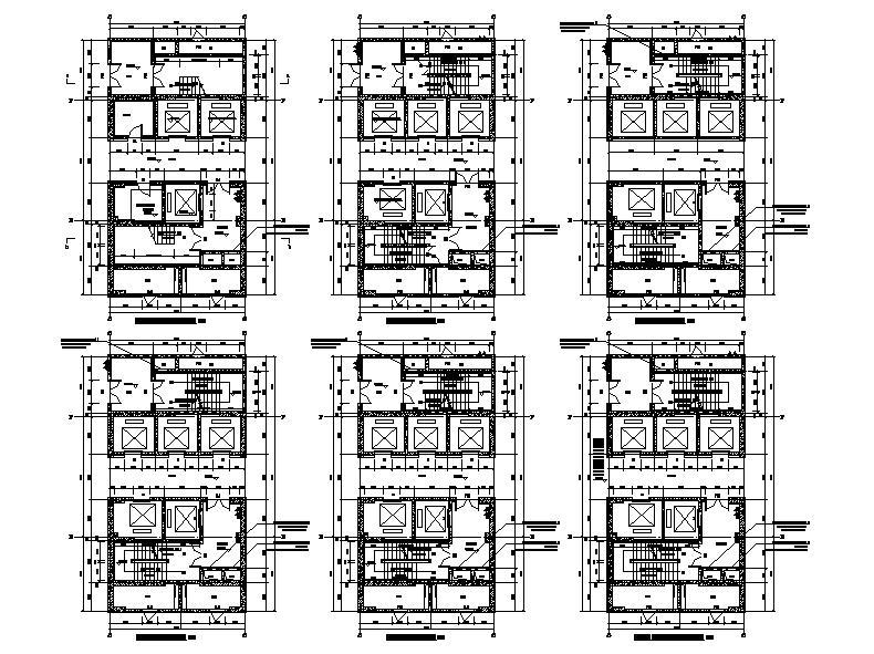 [武汉]高层幕墙立面知名企业办公大楼建筑施工图施工图下载【ID:149960119】