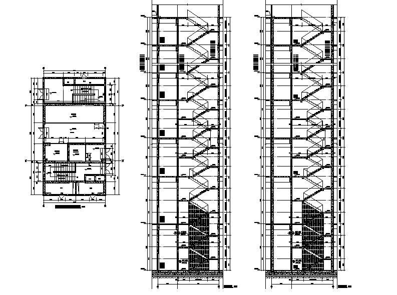 [武汉]高层幕墙立面知名企业办公大楼建筑施工图施工图下载【ID:149960119】