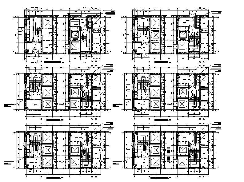 [武汉]高层幕墙立面知名企业办公大楼建筑施工图施工图下载【ID:149960119】