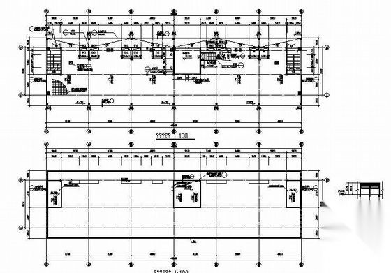 [东莞市]某公司九层宿舍楼建筑结构施工图cad施工图下载【ID:165420153】