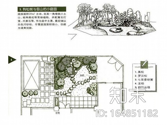 庭院景观设计总平面图60例cad施工图下载【ID:164851182】