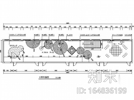 [北京]阳光童趣幼儿园画廊室内装修CAD施工图（含效果图...施工图下载【ID:164836199】