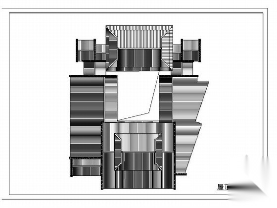 [湖南郴州]某四合院戏楼建筑方案图施工图下载【ID:166084150】