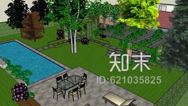 私宅SU模型下载【ID:621035825】