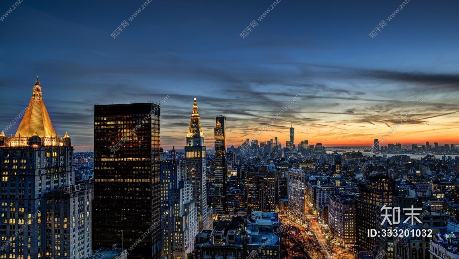 都市夕阳窗景贴图下载【ID:333201032】