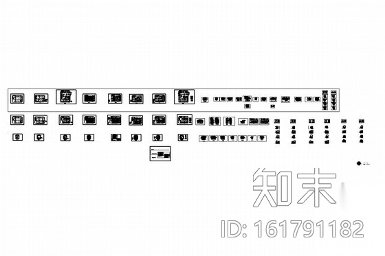 [九江]湖边花园小区底商休闲茶楼装修图施工图下载【ID:161791182】