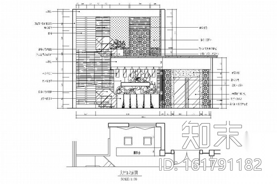 [九江]湖边花园小区底商休闲茶楼装修图施工图下载【ID:161791182】