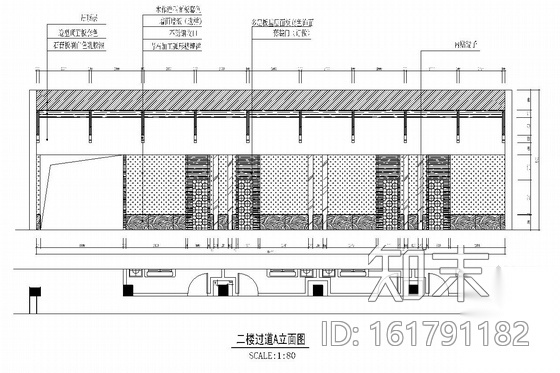 [九江]湖边花园小区底商休闲茶楼装修图施工图下载【ID:161791182】