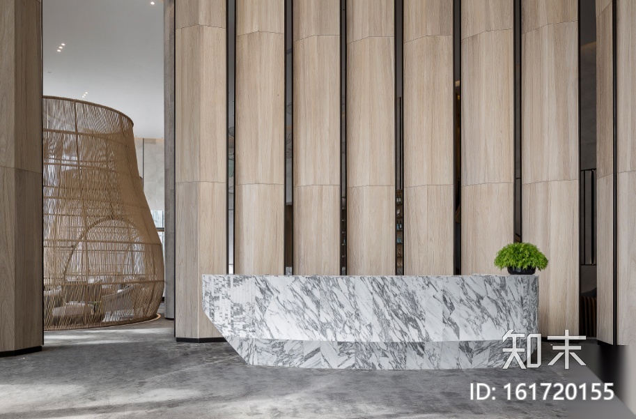 [海南]三亚鸿洲天玺售楼处空间设计施工图cad施工图下载【ID:161720155】