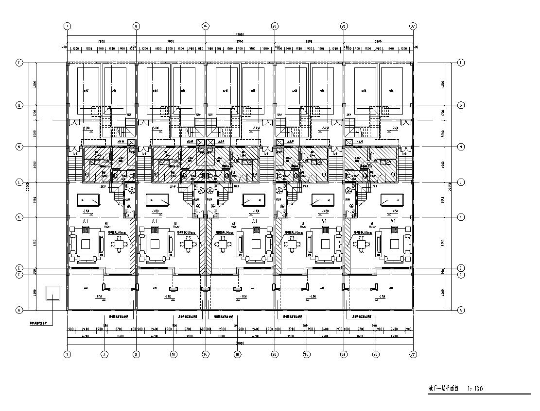 [山东]临沂北城新区新中式风格居住区建筑施工图设计施工图下载【ID:165620153】