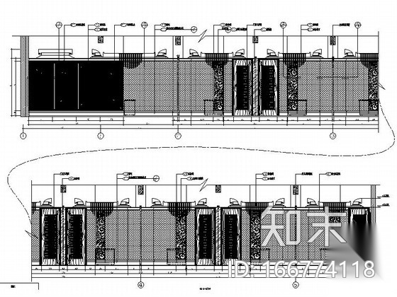 [安徽]典雅欧式风格花园酒店多功能厅设计施工图（含效果...cad施工图下载【ID:166774118】