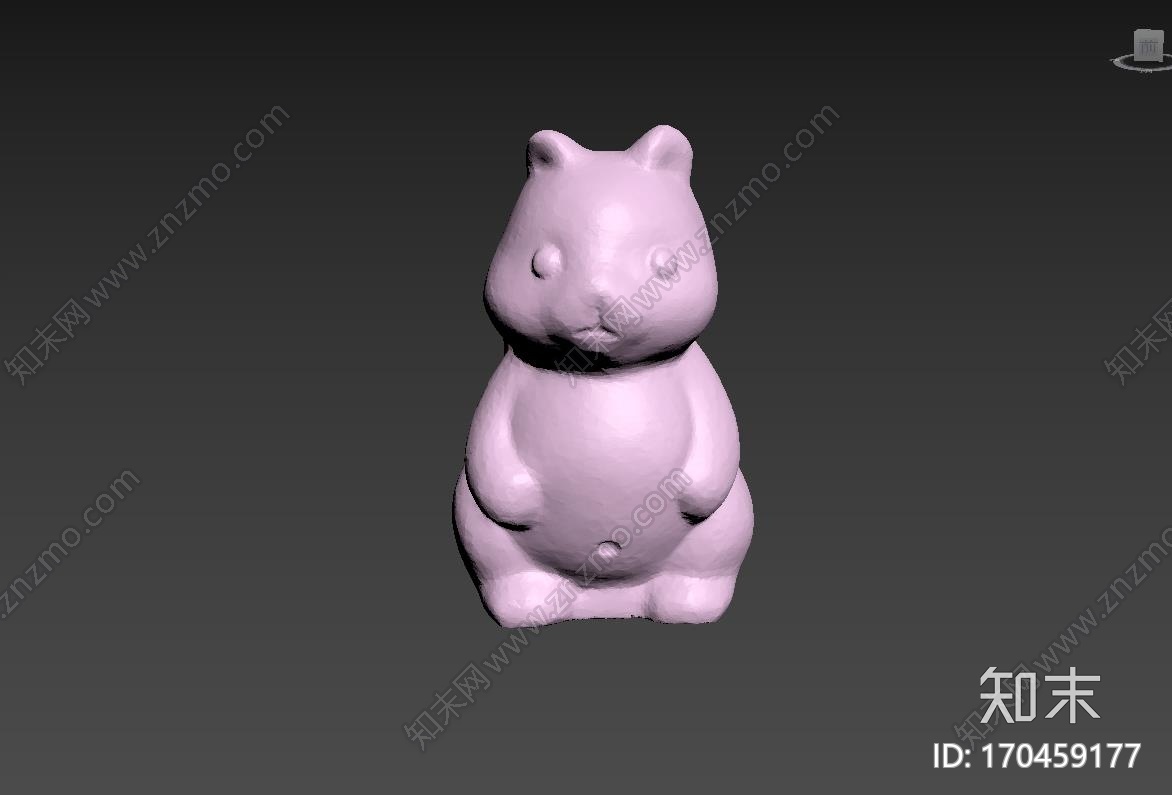 胖松鼠3d打印模型下载【ID:170459177】