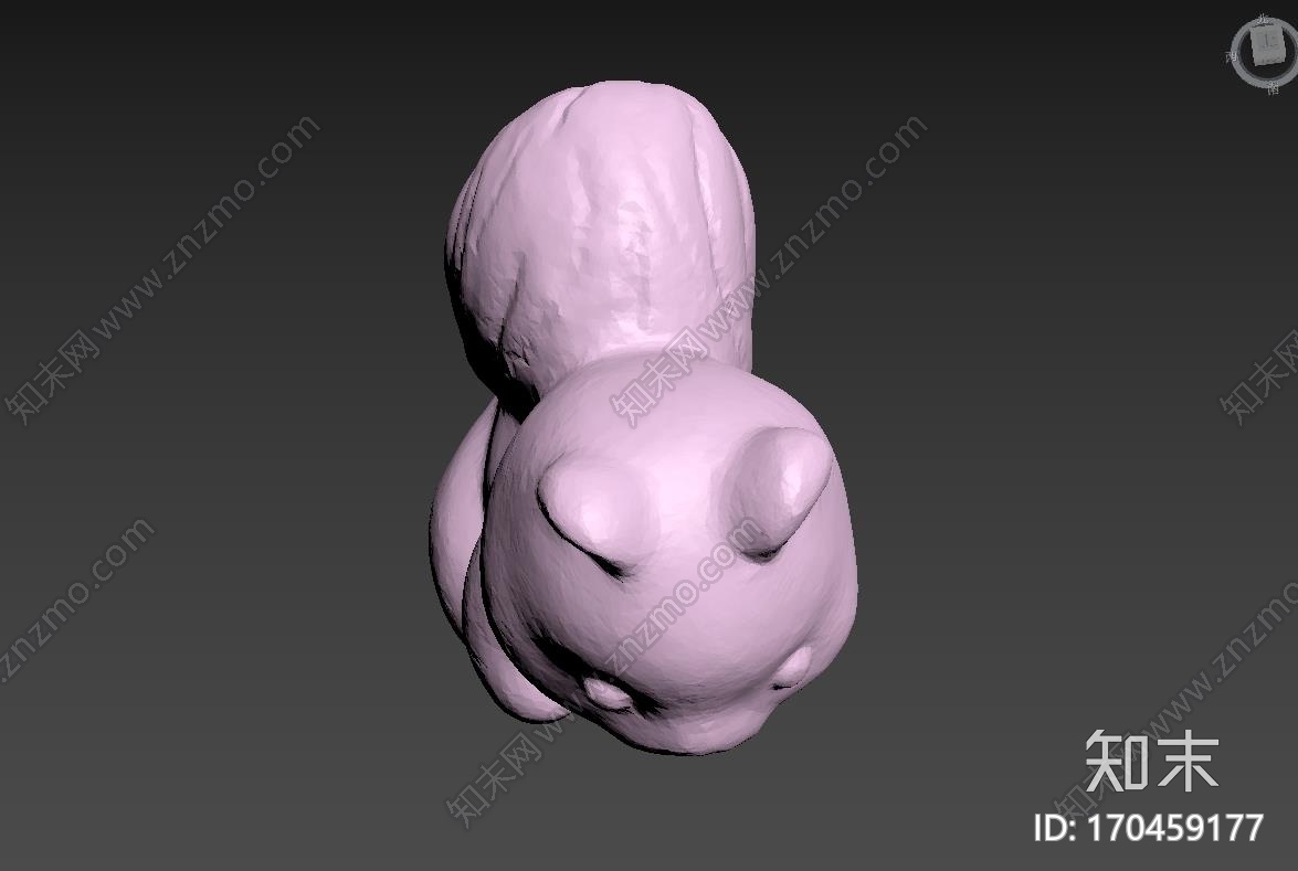 胖松鼠3d打印模型下载【ID:170459177】