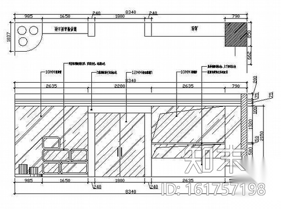 某专卖店装饰施工图cad施工图下载【ID:161757198】