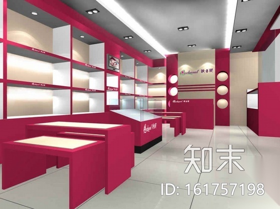 某专卖店装饰施工图cad施工图下载【ID:161757198】