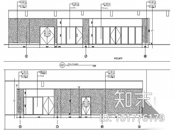 [苏州]工业园商业中心高档现代五星级商务酒店装修施工...cad施工图下载【ID:161776179】