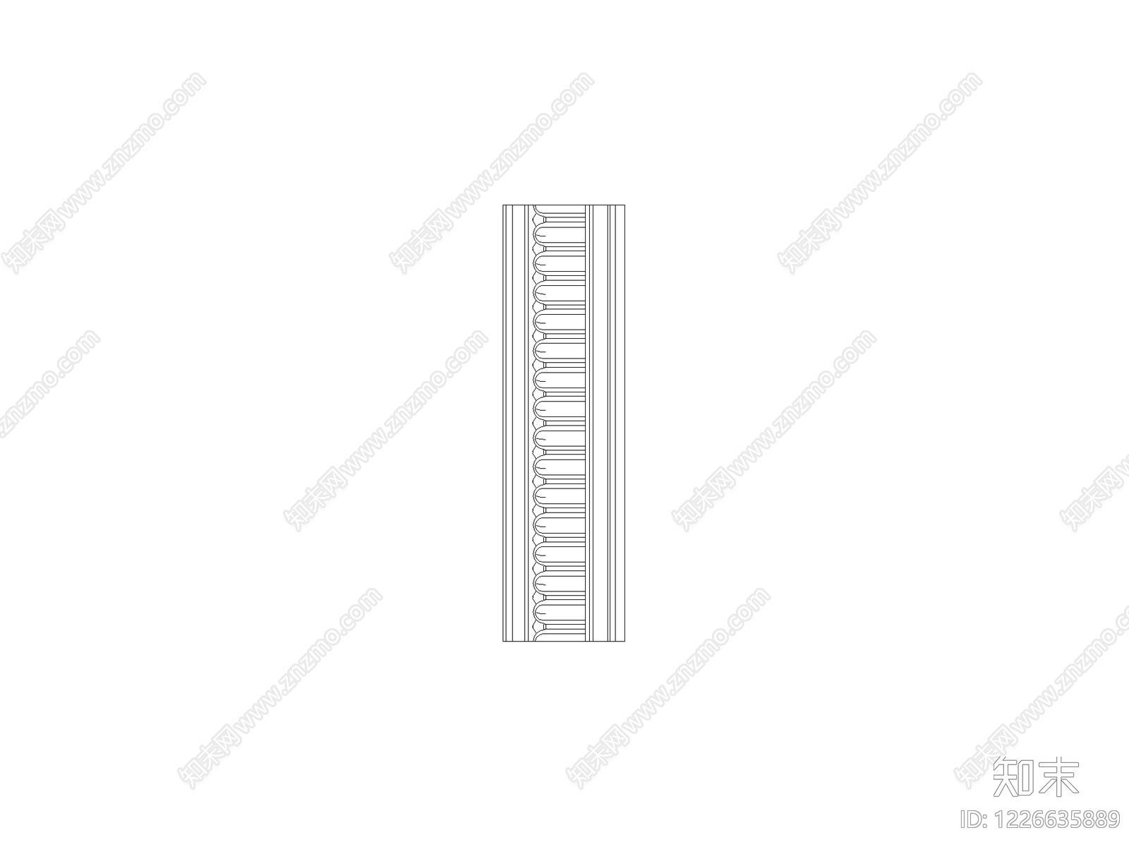 欧式五金管件CAD图纸