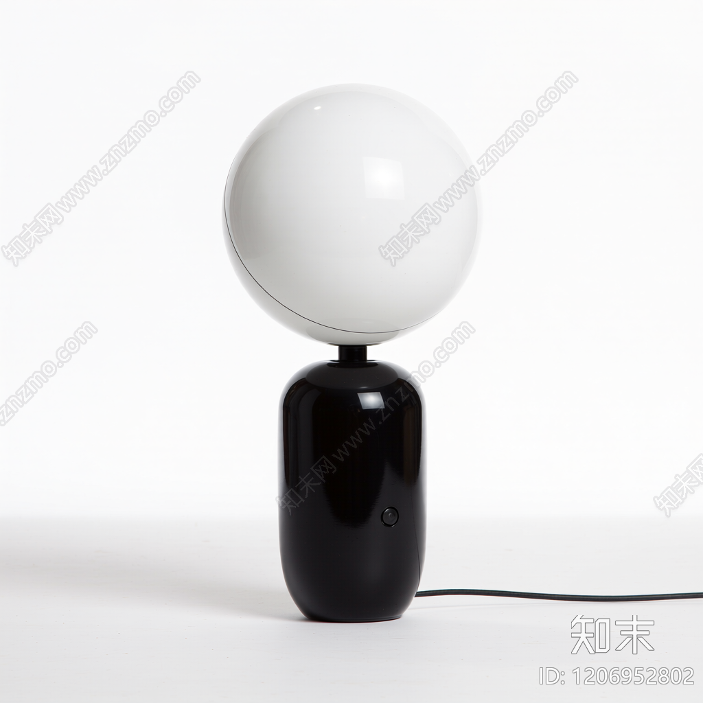 球形台灯3D模型下载【ID:1206952802】