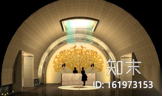 [北京]某涉外商务型酒店施工图（含效果）cad施工图下载【ID:161973153】