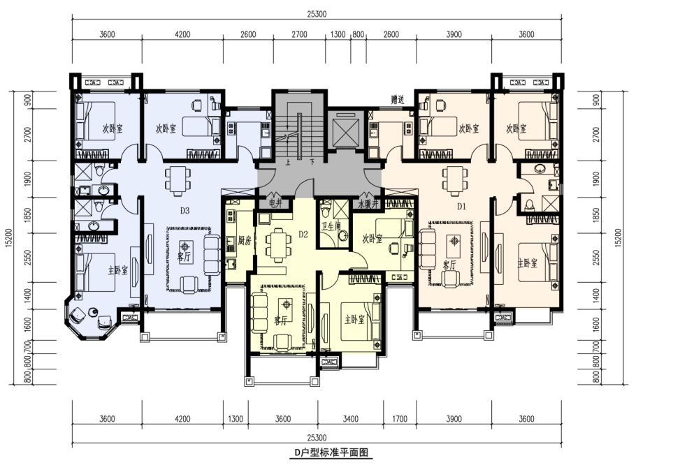 [内蒙古]现代方格构图住宅小区建筑设计方案文本（16年...施工图下载【ID:149783116】