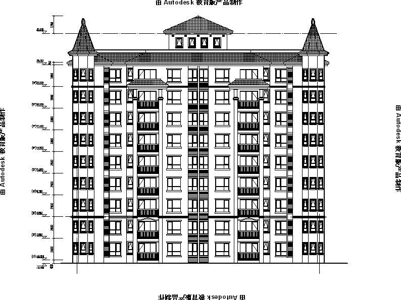 [内蒙古]现代方格构图住宅小区建筑设计方案文本（16年...施工图下载【ID:149783116】