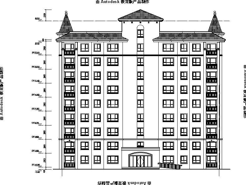 [内蒙古]现代方格构图住宅小区建筑设计方案文本（16年...施工图下载【ID:149783116】